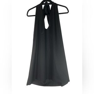 Monica Nera INEZ Halter Top – Size S (Black)‎